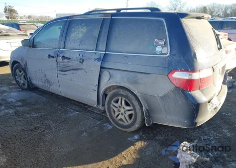 2006 Honda Odyssey Ex-L from USA, damaged, VIN 5FNRL38616B045290